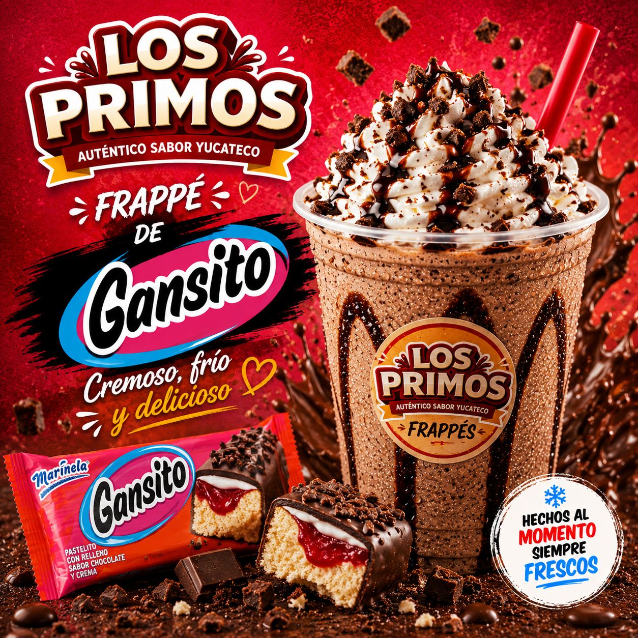 Frappé de Gansito
