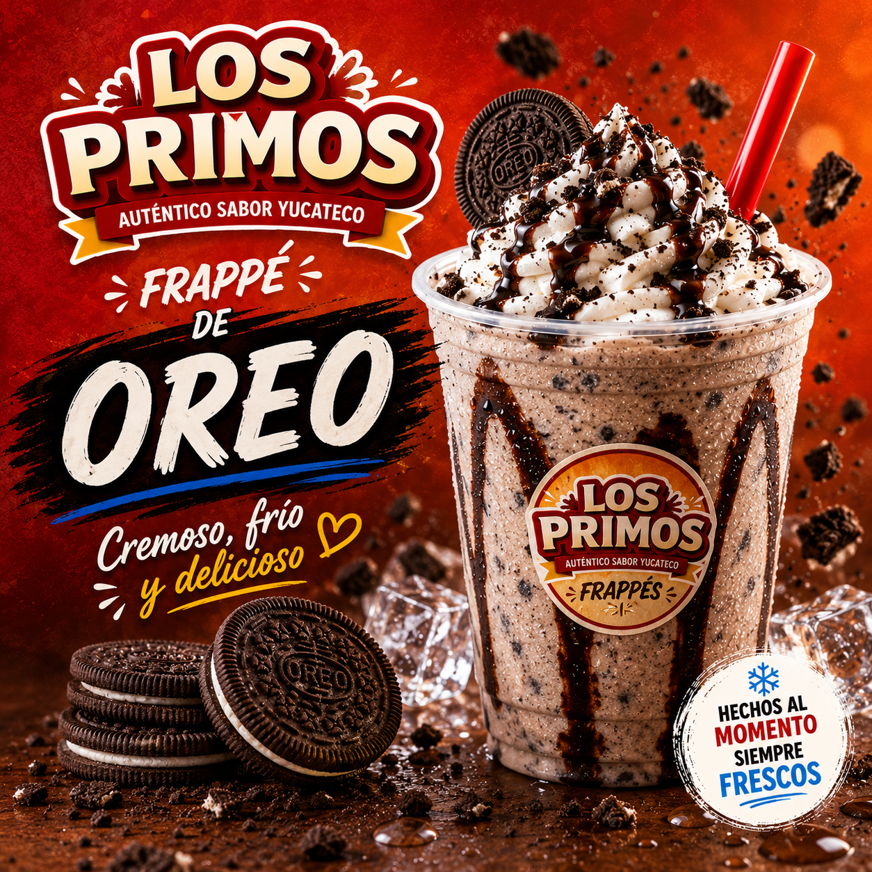 Frappé de Oreo