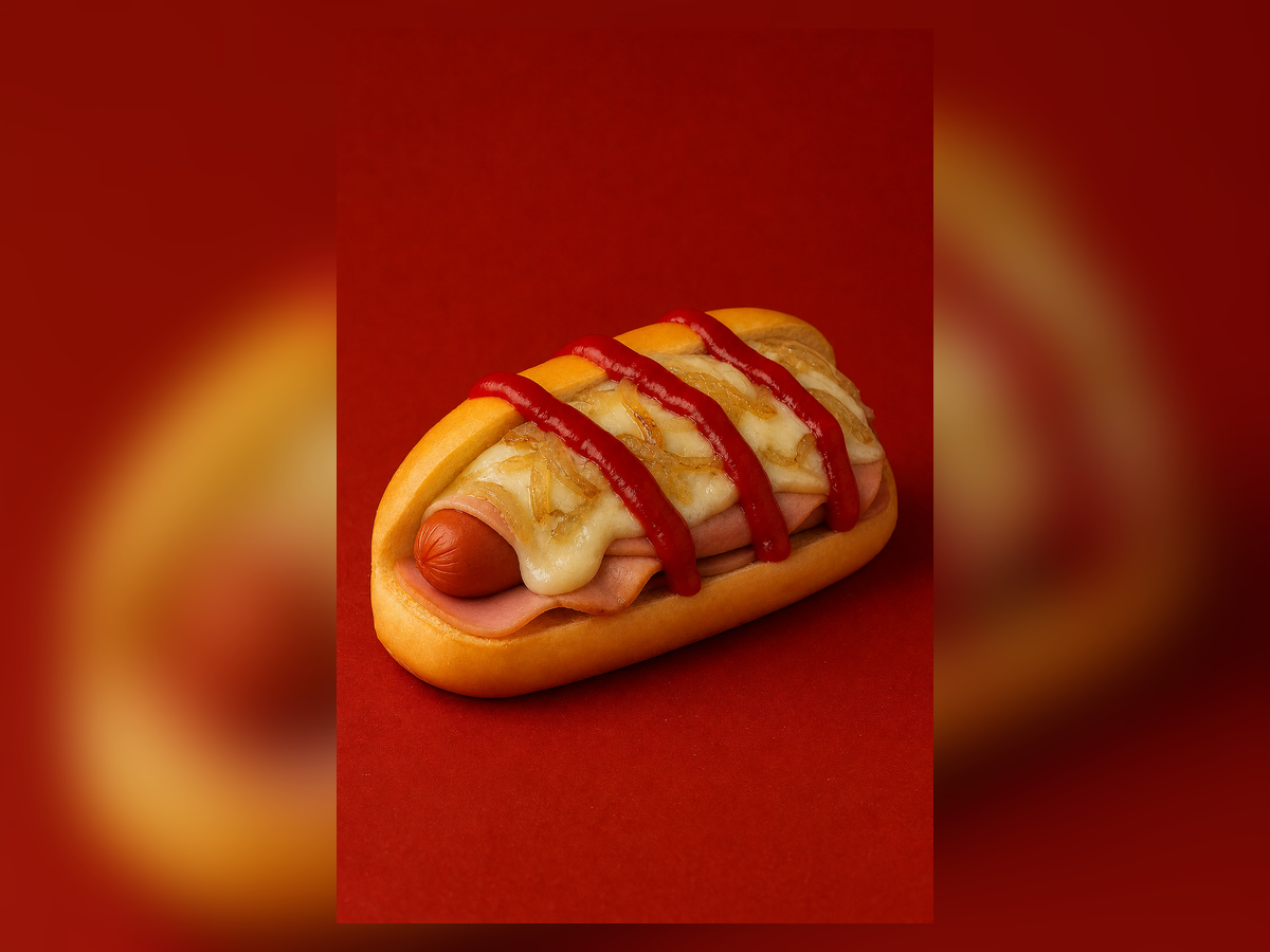Hot dog especial de Los Primos